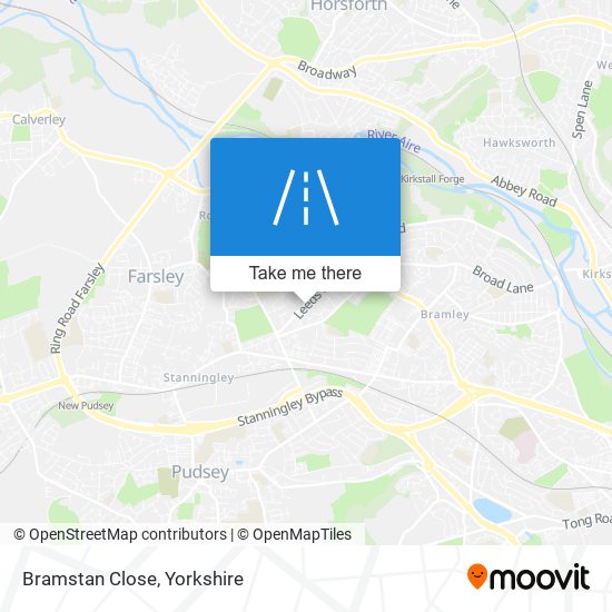 Bramstan Close map