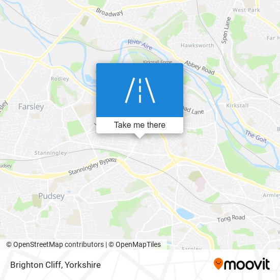 Brighton Cliff map