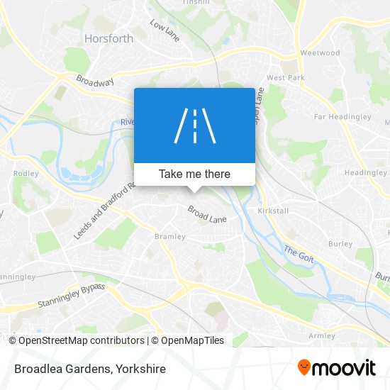 Broadlea Gardens map