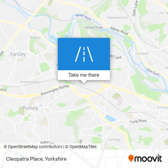 Cleopatra Place map