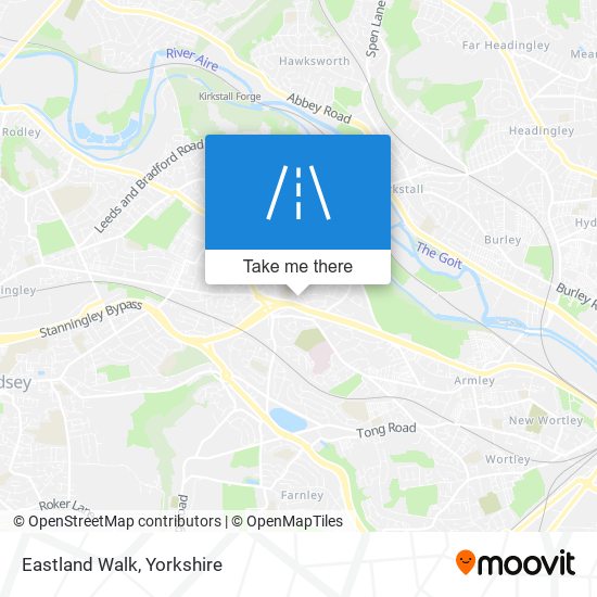 Eastland Walk map