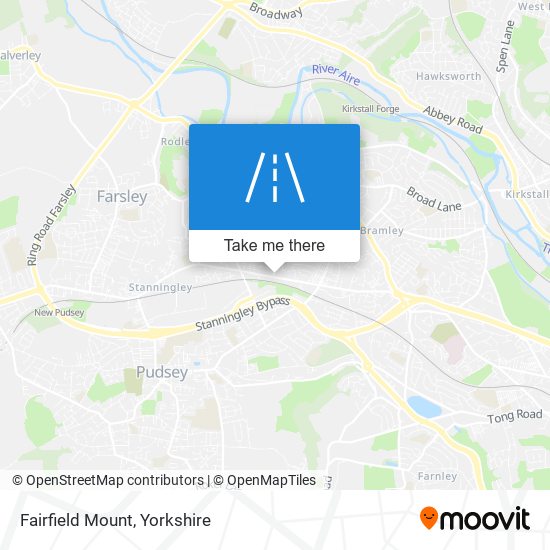 Fairfield Mount map