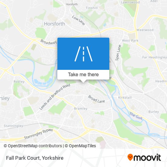 Fall Park Court map