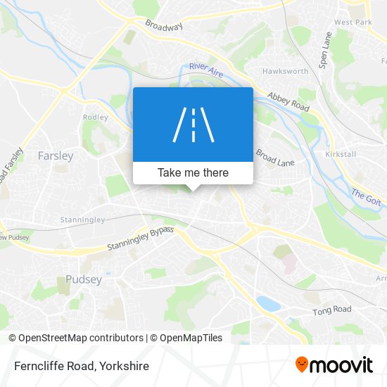 Ferncliffe Road map