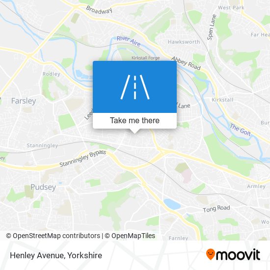 Henley Avenue map
