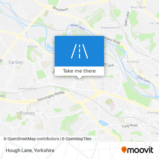 Hough Lane map
