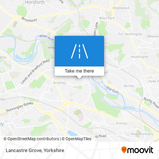 Lancastre Grove map