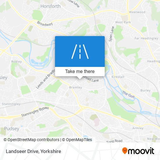 Landseer Drive map