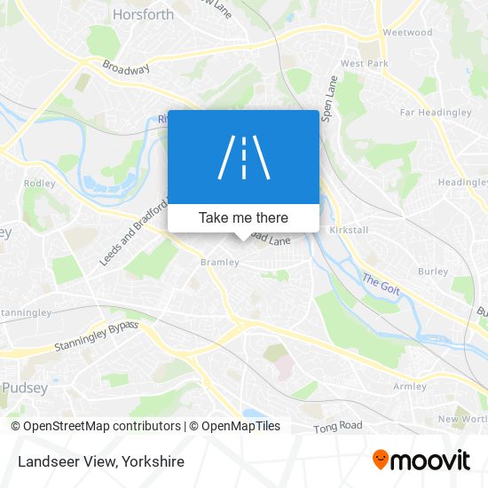 Landseer View map