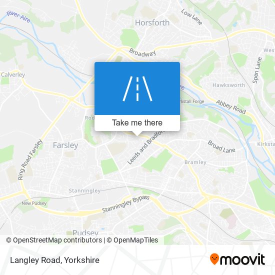 Langley Road map