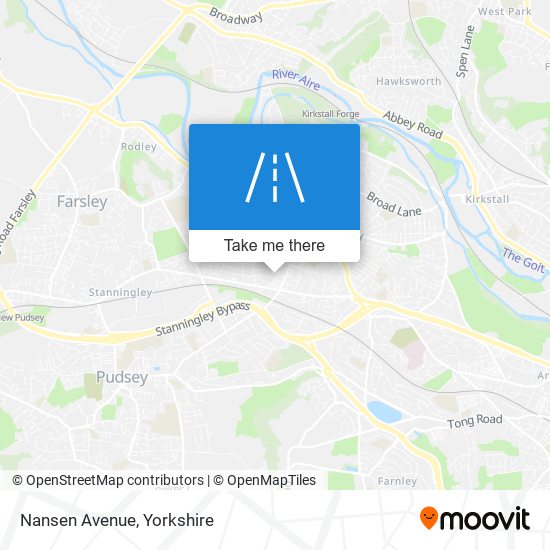 Nansen Avenue map