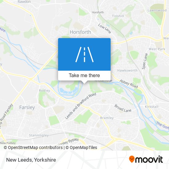 New Leeds map