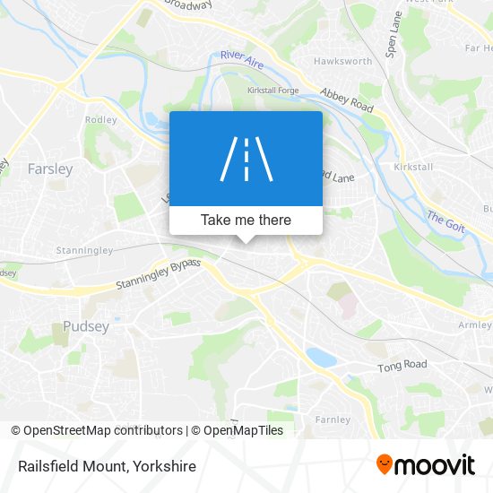 Railsfield Mount map