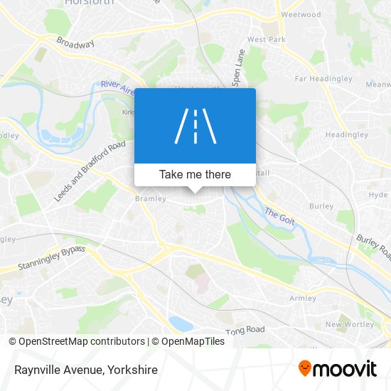 Raynville Avenue map