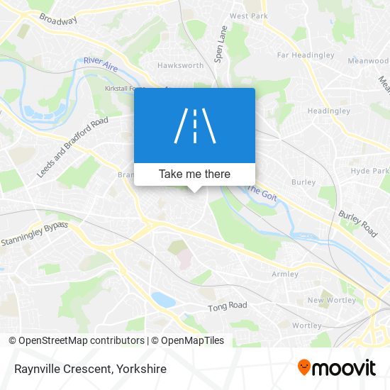 Raynville Crescent map