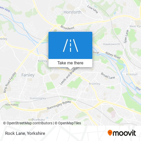 Rock Lane map