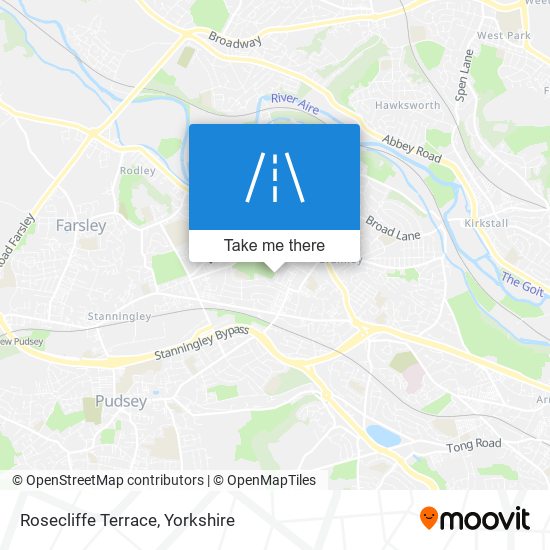 Rosecliffe Terrace map