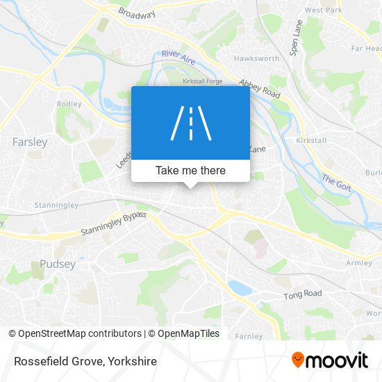 Rossefield Grove map