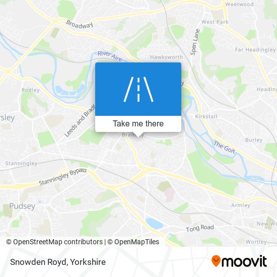 Snowden Royd map