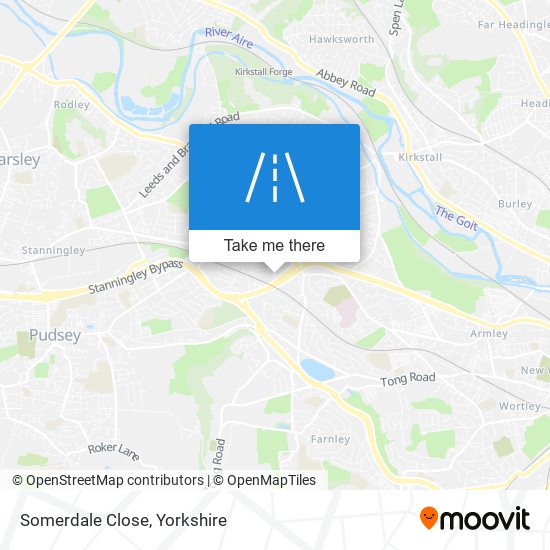 Somerdale Close map