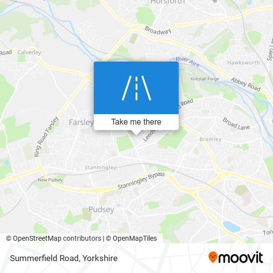 Summerfield Road map