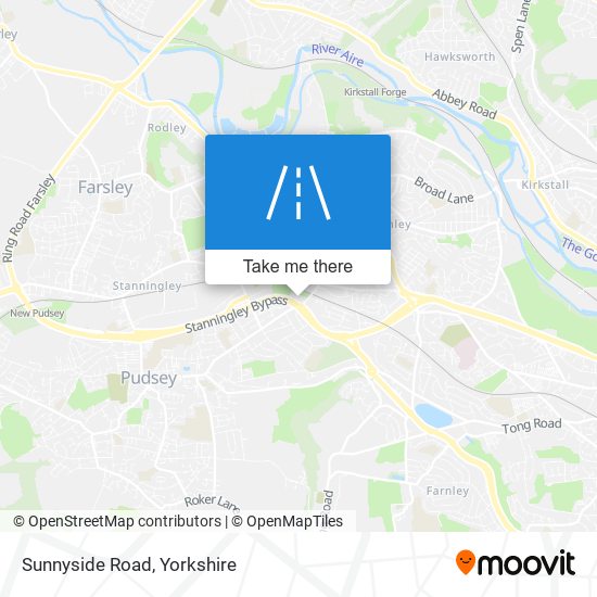Sunnyside Road map