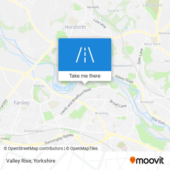 Valley Rise map