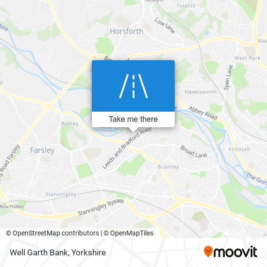 Well Garth Bank map