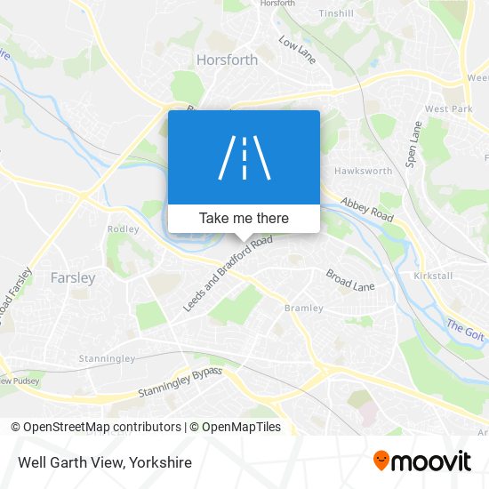 Well Garth View map