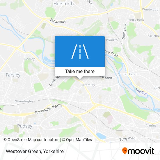 Westover Green map