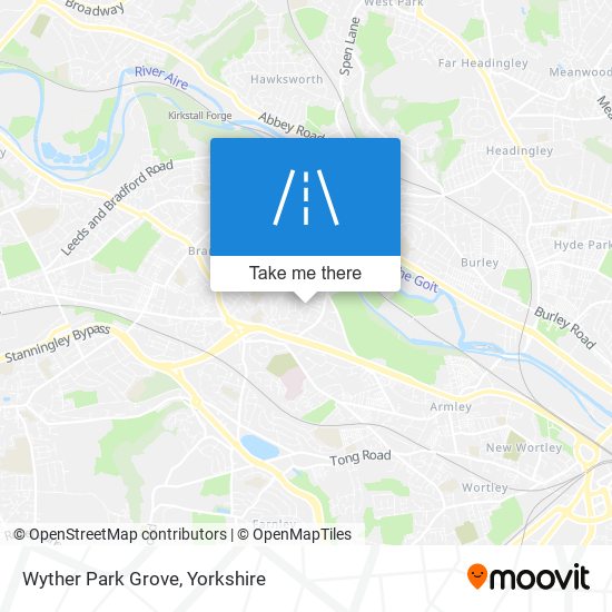 Wyther Park Grove map