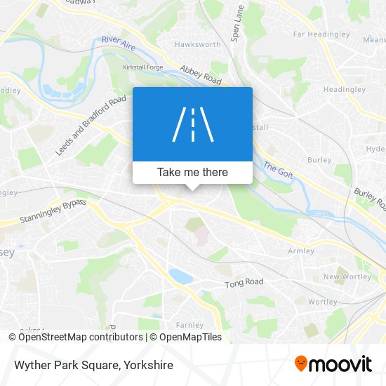 Wyther Park Square map