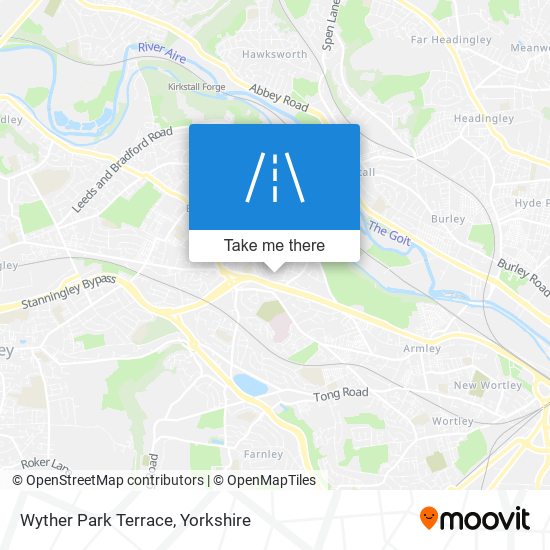 Wyther Park Terrace map