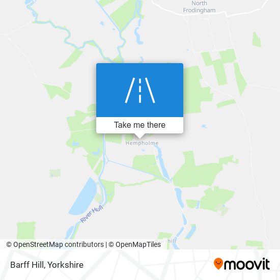 Barff Hill map