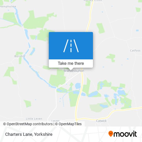Charters Lane map
