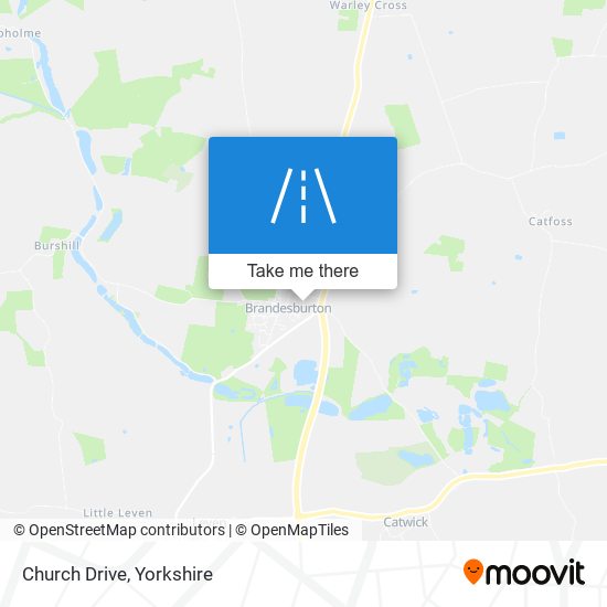 Church Drive map