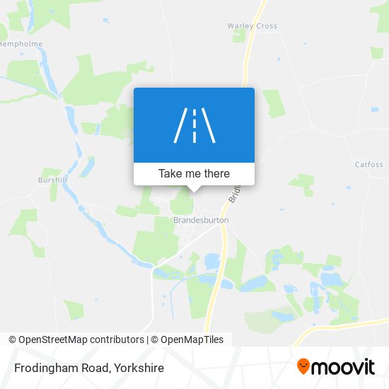 Frodingham Road map