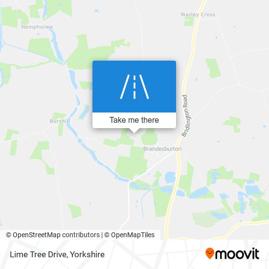 Lime Tree Drive map
