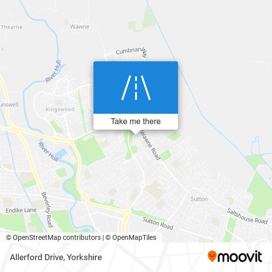 Allerford Drive map
