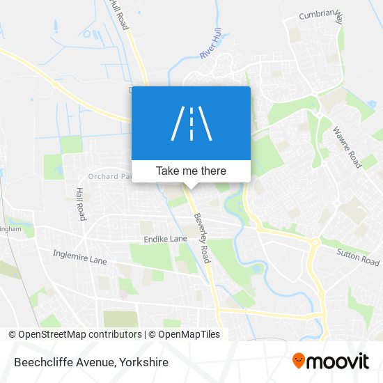 Beechcliffe Avenue map