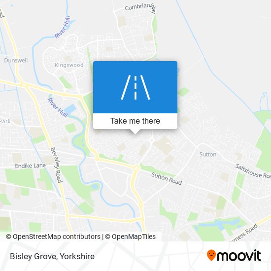Bisley Grove map