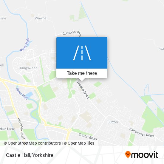 Castle Hall map