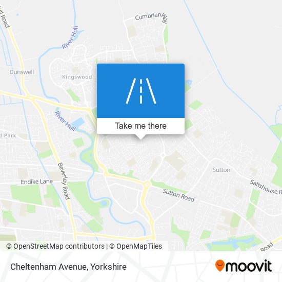 Cheltenham Avenue map