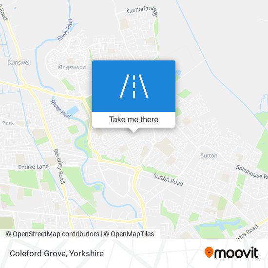 Coleford Grove map