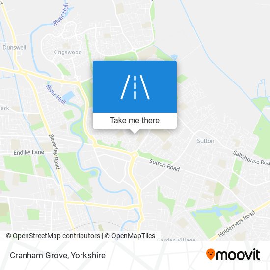 Cranham Grove map
