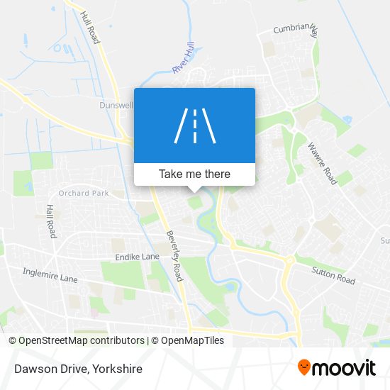 Dawson Drive map