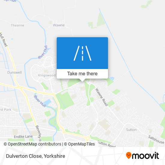 Dulverton Close map