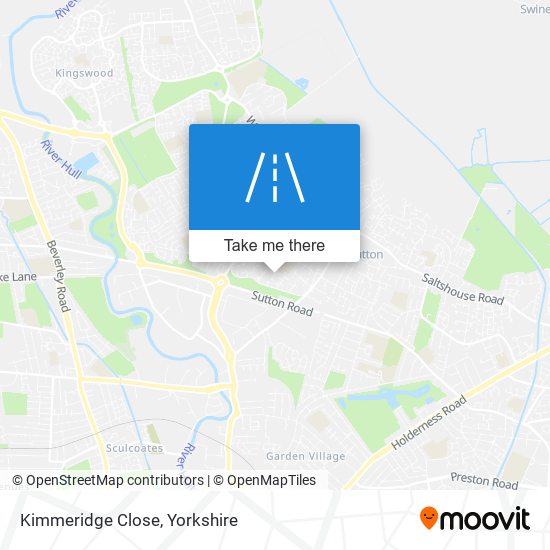Kimmeridge Close map