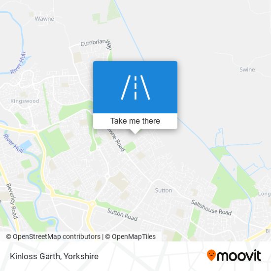 Kinloss Garth map
