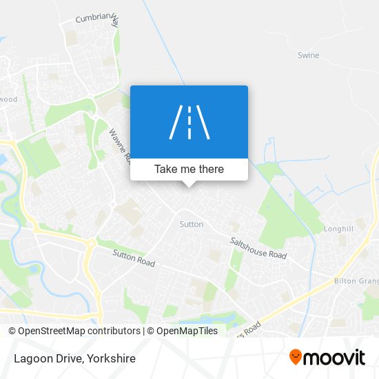 Lagoon Drive map